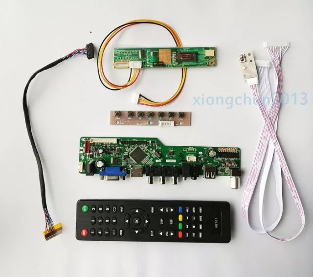 TV HDMI LCD USB AV VGA controller board kit diy for SAMSUNG LTN154AT07 1280X800