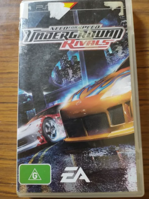 Need For Speed Underground Rivals PSP Game EA 