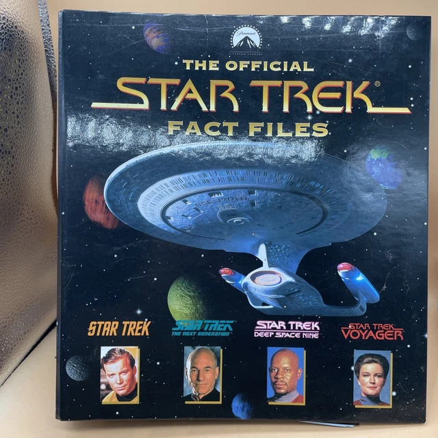 OFFICIAL STAR TREK FACT FILE THE Official Star Trek Fact Files Folder Deep Space
