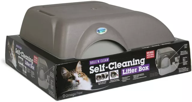 Omega Paw Easy To Use Roll' N Clean Self Cleaning Litter Box 3