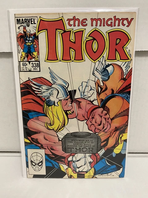 The Mighty Thor Vol 1 #338 NM+ 2nd appearance Beta Ray Bill Marvel Comics 1983