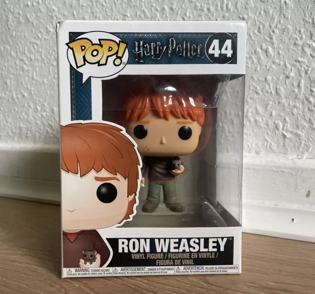 Ron Weasley With Scabbers Funko Pop Vinyl Harry Potter  #44