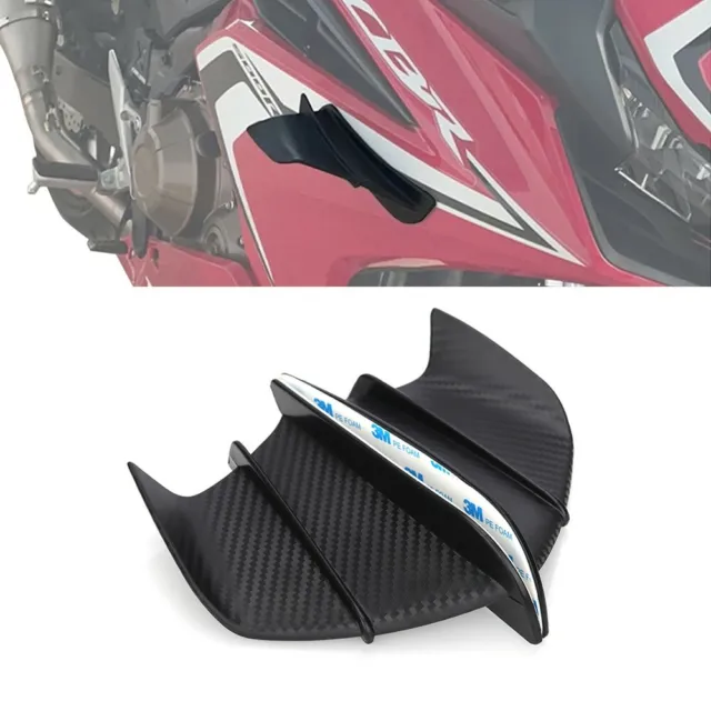 Winglets für Honda CBR 1000 RR Fireblade Spoiler DF1 matt Carbon Look