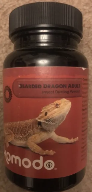 Komodo Premium Bearded Dragon IDP 75g Insect Dusting Powder