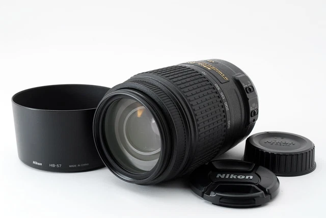 Nikon Af-s Nikkor 55-300mm F/4.5-5.6 G Ed Dx VR Objectif De Japon [ État] 7622