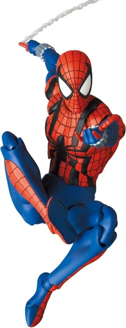 Medicom Toy MAFEX No. 143 Spider-Man (BEN REILLY) Spider-Man Ben Riley Comic Versión Altura total Aprox. Figura de acción pintada de 155 mm Medicom Toy MAFEX No. 143 Spider-Man (BEN REILLY) Spider-Man Ben Riley Comic Versión Altura total Aprox. Figura de acción pintada de 155 mm