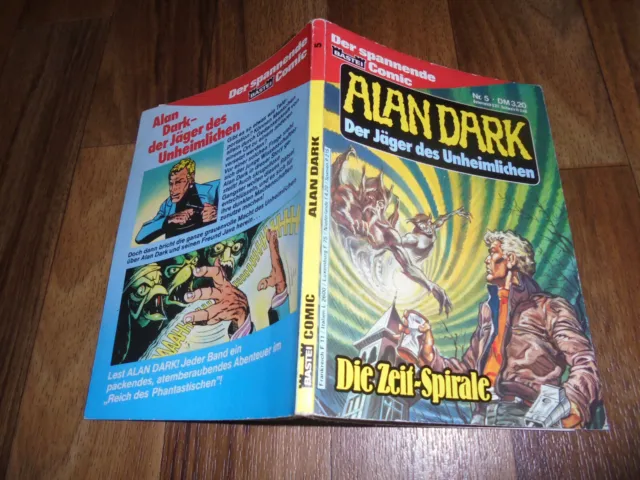 ALAN DARK # 5 -- der JÄGER des UNHEIMLICHEN // die ZEIT-SPIRALE / 1983