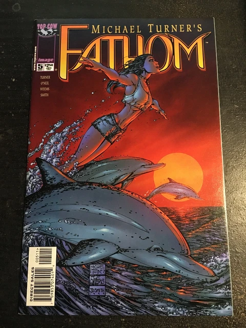Fathom#5 Incredible Condition 9.4(1999) Micheal Turner Art!!