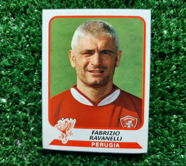 Figurina Calciatori Panini 2003/04 Perugia Ravanelli 2004 Aggiornamento ⚽️