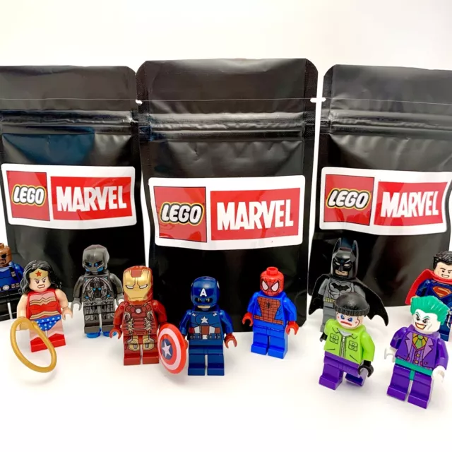 LEGO Marvel DC Super Heroes Mystery Minifigure Blind Bag Genuine Mini Figure