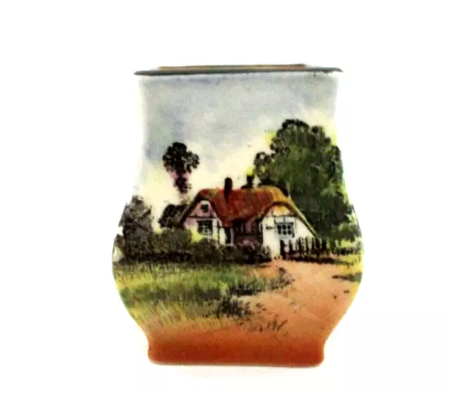 Rare Royal Doulton Seriesware Miniature Vase - Countryside D3647 - Excellent !!