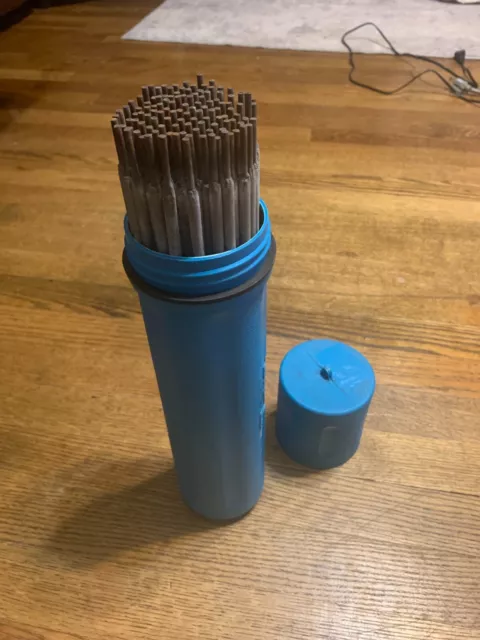 10 Lb, 118 count,  E7018  1/8"x 12" Welding Rods  - New w/ Blue Rod Guard Cont.