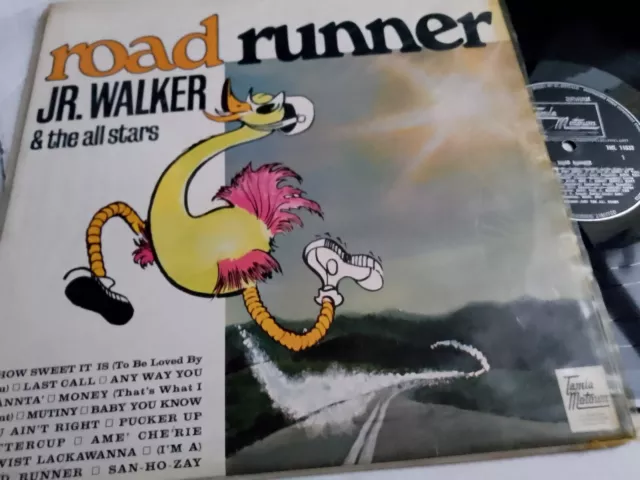 JR WALKER & THE ALL STARS Road runner Tamla Motown TML 11038 classic 1966 LP