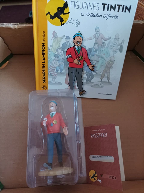 Figurine Tintin – Chiquito N°105 – Collection Officielle – Résine
