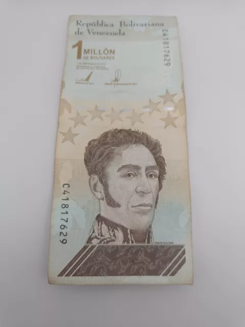 VENEZUELA One 1 Million Bolivar Banknote GEBRAUCHT 2020 - 1x Note - UK VERKÄUFER