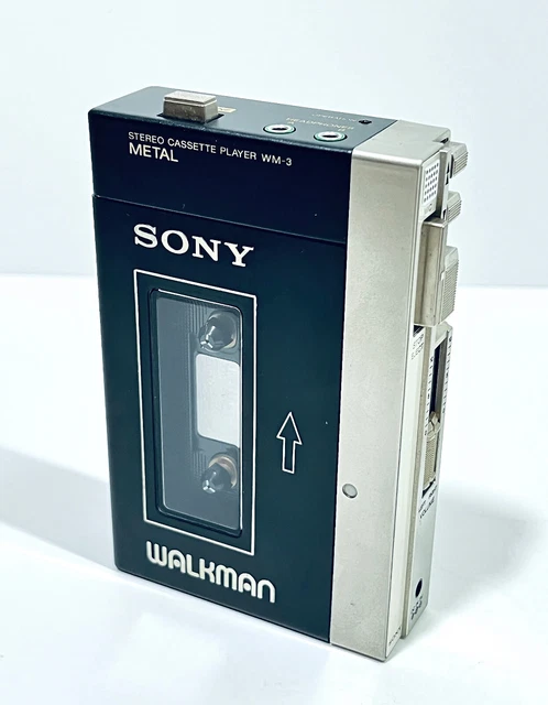 Walkman Sony WM-3 Deluxe Métal – Vintage, Pour Pièces