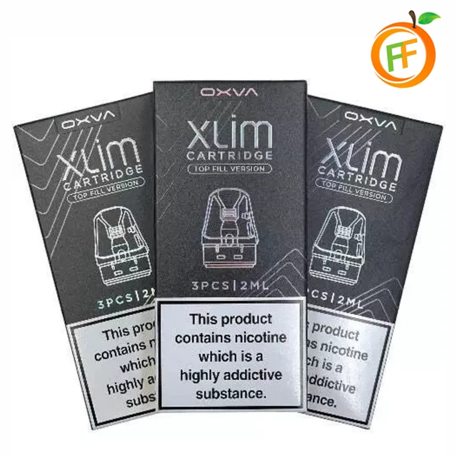OXVA XLIM V3 PODS Spare Pod Cartridges XLIM Pro SE SQ Vapes 0.4 0.6 0.8  1.2Ω UK £8.39