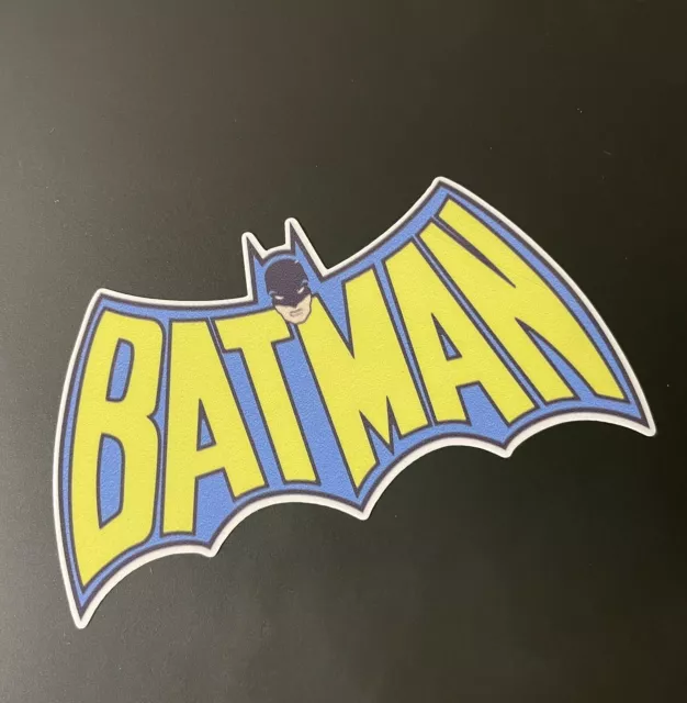 retro batman logo Vinyl Decal Truck Car Sticker Laptop Window DC Comics comic