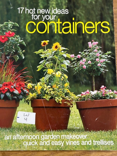 COUNTRY GARDENS MAGAZINE Summer 2001 Container Gardening Ideas Home ...
