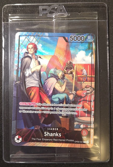 良個体 シャンクス パラ shanks OP09-001 psaマガジン7月号 Shanks OP09-001 Prices | One Piece Emperors in the New World