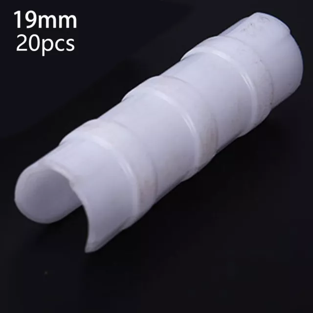 19 20 25mm Clip 20pcs Plant Greenhouse Film Clips Fixed Pipe Frame Tube Clamp UK