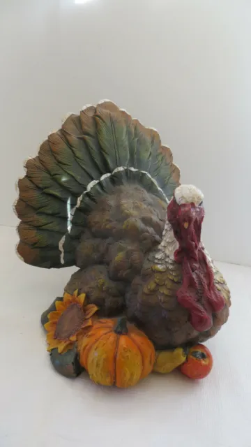 Thanksgiving Resin Harvest Fall Napco Thanksgiving Turkey