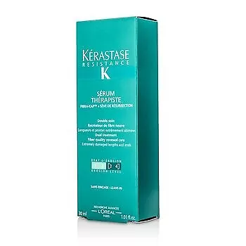 NEW Kerastase Resistance Serum Therapiste Dual Treatment Fiber Quality Renewal 3