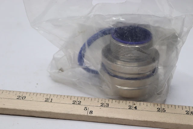 Silvyn Hygienic Conduit Coupling Stainless Steel M40x1.5" 55510704