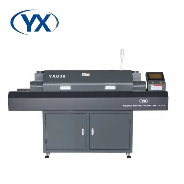 Stock in EU YX630 SMT Reflow Oven 6Zone Hot Wind Air Dryiny Oven Solders Machine