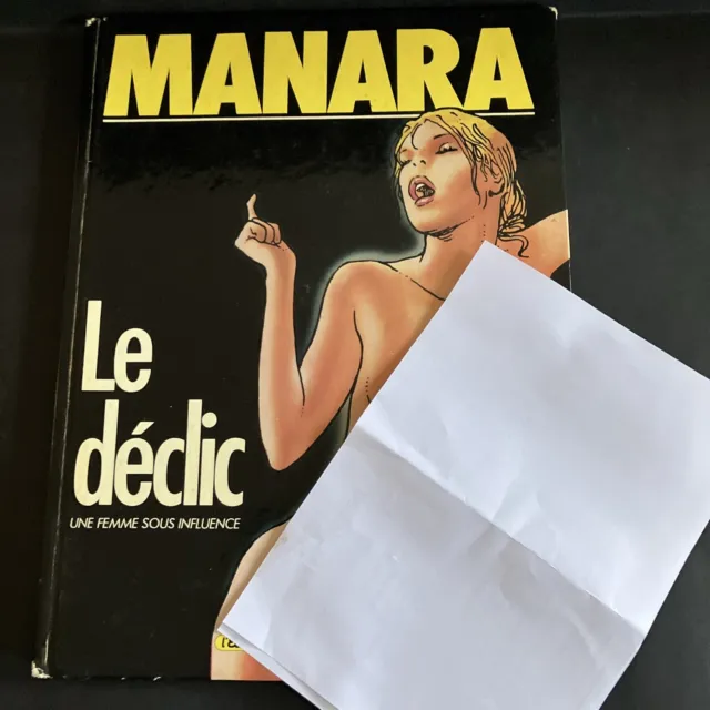 Bd Manara-Le Declic-Tome 1-E.1985.L'echo Des Savanes/Albin Michel.