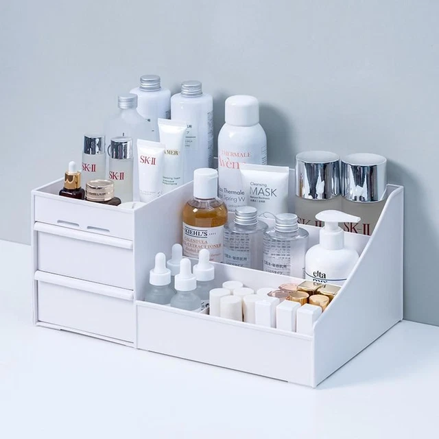 1 PC Maquillage Organisateur pour Cosmétique Rangement Boîte Bureau Bijoux À Po
