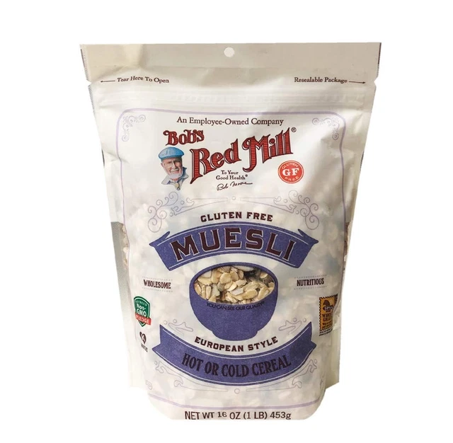 Bob'S Red Mill New European Style Hot or Cold Cereal Museli 14Oz, 1 Pack (Origin