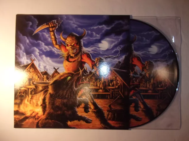 RARE Vinyle 33T Picture disc IRON MAIDEN "Fear in Stockholm Part 2" - NEUF