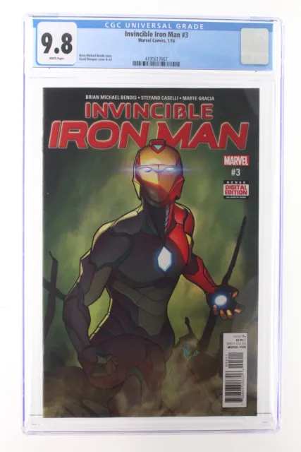 Invincible Iron Man #3 - Marvel 2016 CGC 9.8