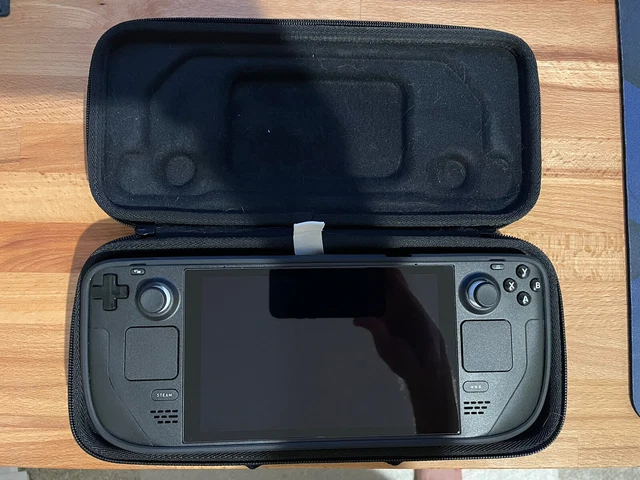 VALVE STEAM DECK 256GB + 512GB SD card, Carrying Case And Extras 