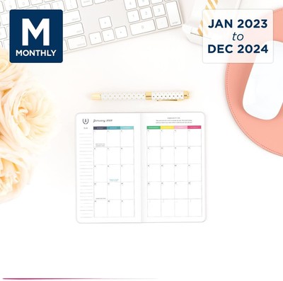 AT-A-GLANCE 2023-2024 POCKET Calendar, Simplified by Emily Ley, 3-1/2