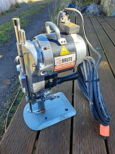 Eastman Brute x627 Cloth Cutting Machine 54070 w/ Knife Saver Sharpener