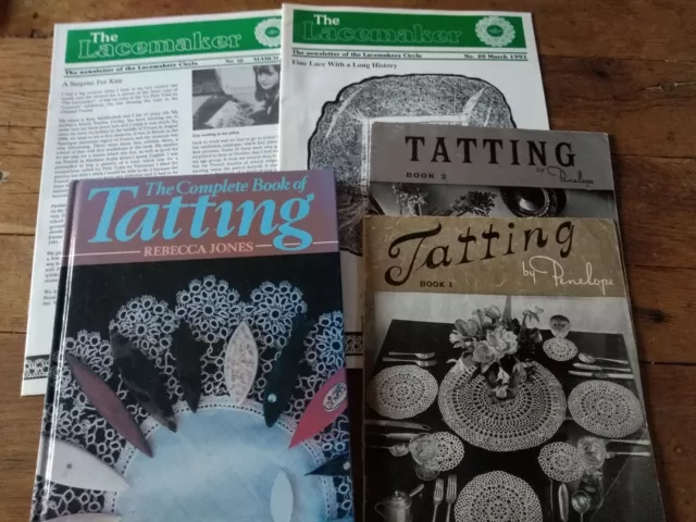 Tatting/Lacemaking. Bundle/Job Lot. Books/Magazines. Craft/Hobbies