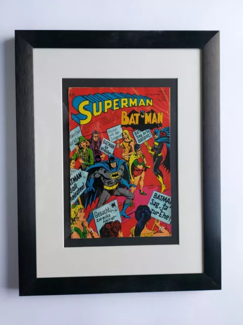 EHAPA COMIC / SUPERMAN und BATMAN Heft 23 von 1969 / Z2-3 (mit Gutschein)