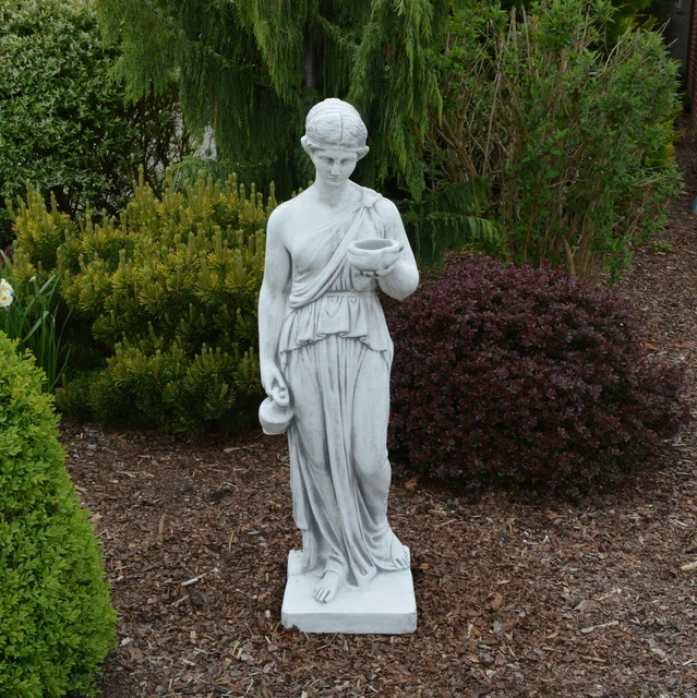 Statue Der Lena – Griechische Steinfiguren Aus Frostsicherm Steinguss, 95 Cm Hoch