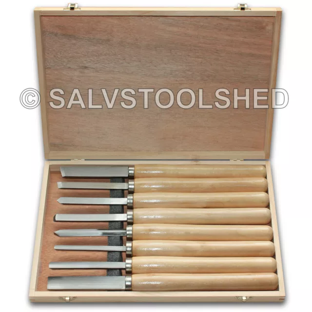 Lathe Wood Turning Chisels Woodturning Chisel Set Carving Wood Working Tools Box