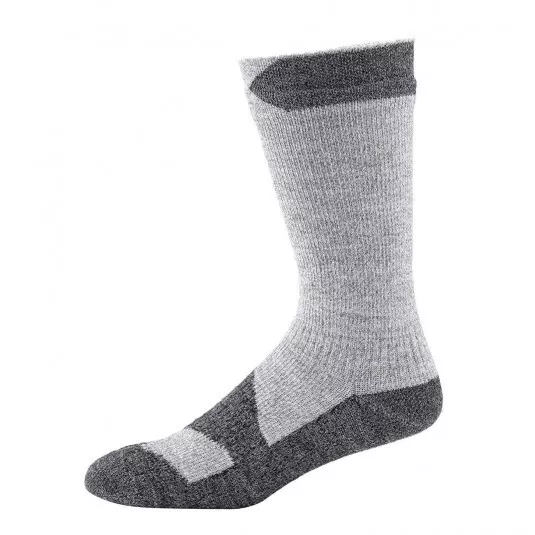 Sealskinz Walking Thin Mid Grey Marl/Dunkelgrau Marl 12-14