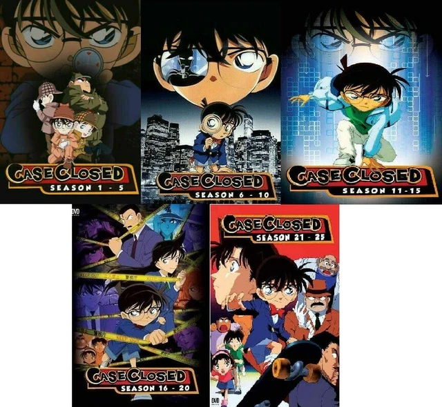 ANIME DETECTIVE CONAN Case Closed Season 1 25 Complete DVD Collection