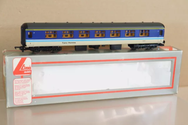 LIMA 305394 BR TRANS PENNINE MK2 1st CLASS CORRIDOR COACH 13520 MINT BOXED ob