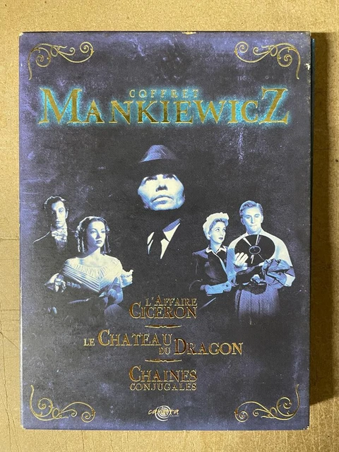Mankiwez COFFRET MANKIEWICZ L Affaire Ciceron Le Chateau Du Dragon Chaines ...