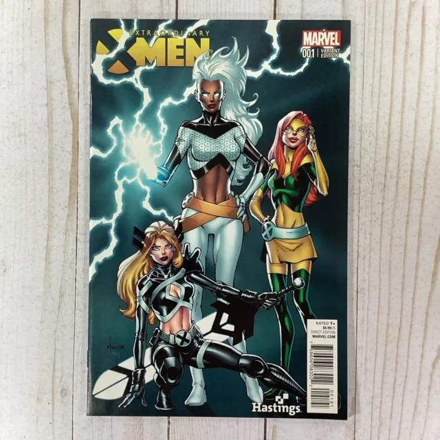 Extraordinary X-Men #1H & #8C Variant Covers, Marvel Comics 2015, VF/NM 2
