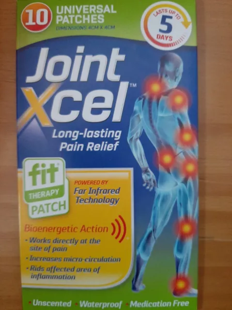 Fit JointXcel Pain Relief Universal Patches  Medication Free & Heat Free Patches