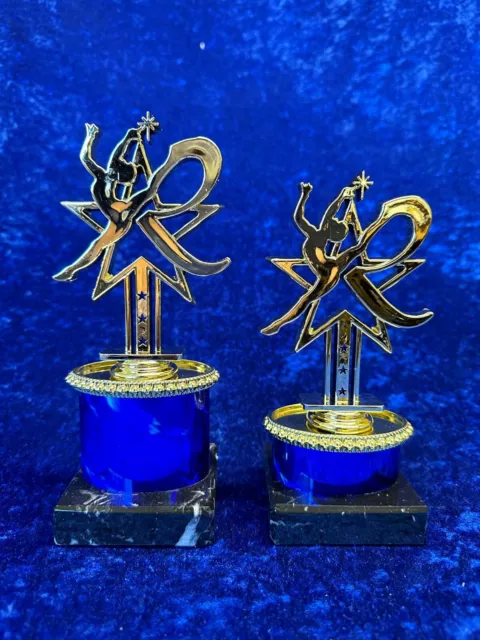 Gold Dancer Trophy Award Modern Dance Achievement Gift FREE engraving