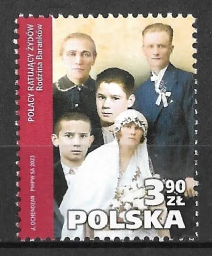 Polen Mi.Nr. 5447** (2023) postfrisch/Polen retten Juden