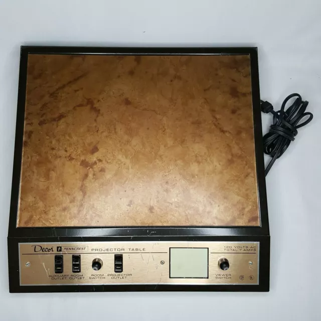 Penncrest Decoi Projector Table - Power Control Center